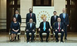 Dört büyükelçi Cumhurbaşkanı Erdoğan ile bir araya geldi