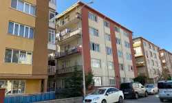 Eskişehir'de evin balkonunda korkutan anlar!