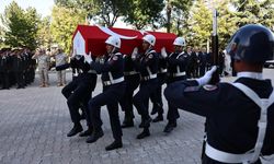 Eskişehir'in komşusundaki Şehit Uzman Çavuş Yücel Yeşil için tören düzenlendi