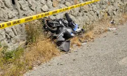 Genç polis memurunun acı ölümü: Motosiklet kazası can aldı