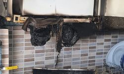 Komşudaki yangın panik yarattı: 1 kişi yaralandı
