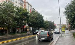 Eskişehirliler yağmura hazırlıksız yakalandı