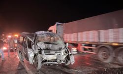 Komşuda kaza! Araç hurdaya döndü: 1 ağır yaralı