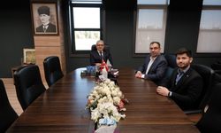 Eskişehir Azerbaycanlılar Derneği'nden Başkan Küpeli'ye ziyaret
