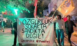 Eskişehir’de öğrencilerden kayyıma tepki yürüyüşü
