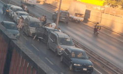 Eskişehir'de zincirleme kaza: 8 araç birbirine girdi