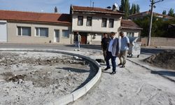Başkan Hamamcı çalışmaları yerinde inceledi