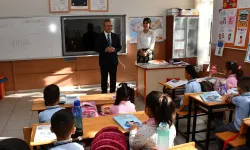 İl Milli Eğitim Müdürü Sinan Aydın ilkokul ve ortaokullara ziyarette bulundu