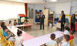 İl Milli Eğitim Müdürü Sinan Aydın’dan anaokulu ziyareti