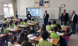 İl Millî Eğitim Müdürü Sinan Aydın’dan ilkokul ziyareti