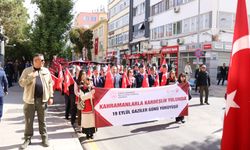 Eskişehir'de Gaziler Günü yürüyüşle kutlandı