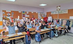 Kızılay’dan Eskişehir'de minik öğrencilere sürpriz karşılama