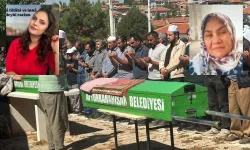 Komşuda cani eş iki kadını katletti: Son yolculuklarına uğurlandılar