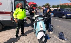 Eskişehir'deki kazada ölümle burun buruna geldi