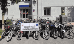 Eskişehir'de şok operasyon: 27 kaçak motosiklet ele geçirildi!