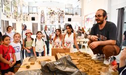 Eskişehir'de çocuklar sanat dolu bir gün geçirdi