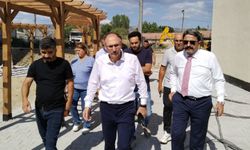 Taptuk Emre Kız Öğrenci Yurdu inşaatında inceleme