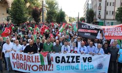 Eskişehirliler Filistin için yürüdü