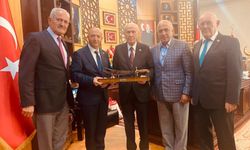 Eskişehir Hacı Bektaş Veli Vakfı'ndan Devlet Bahçeli'ye ziyaret