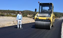 Beylikova'da toz sorunu tarihe karıştı: 7 kilometre asfaltlandı