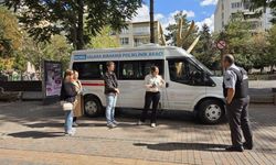 Eskişehir'de mobil sigara bırakma polikliniği hizmet vermeye devam ediyor