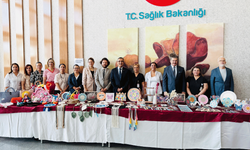 Yunus Emre Devlet Hastanesi'nde 'Geleneksel El Sanatları Sergisi' açıldı