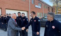 CHP'li Çakırözer itfaiye erleriyle buluştu