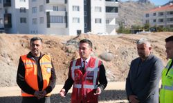 Başkan Dökmeci, asfalt çalışmalarını yerinde inceledi