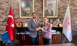 Eskişehirli Avrupa Şampiyonu Hasan Kalın'ı ziyaret etti