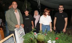 Tahliye olan Güran'lar cezaevinden çıktı, Narin’in mezarını ziyaret etti