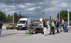 Komşuda kırmızı ışık ihlali laza getirdi: 1 yaralı