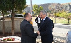 Başkan Hamamcı, Mücahit Yanılmaz'ı İnönü'de ağırladı