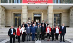 Vali Aksoy muhtarlar heyeti ile bir araya geldi