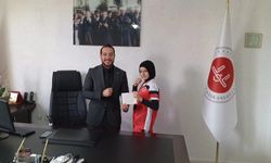 Beylikova’nın gururu Nadime Berra Akyüz gümüş madalya kazandı