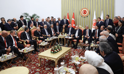 Cumhurbaşkanı Erdoğan, TBMM'de parti lideriyle buluştu