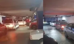Adeta mahsur kaldılar: Araçlar Espark'tan 3 saattir çıkamıyor