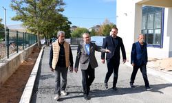 Eskişehir'de inşaatı devam eden Vadişehir İsmet İnönü Anaokulu incelendi