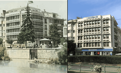 Eskişehir’in sembol binalarından Halkbank tadilata girdi