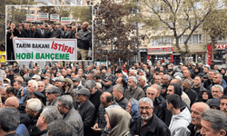 Eskişehir'de yüzlerce vatandaş hobi bahçelerine yönelik yıkım kararlarını protesto etti