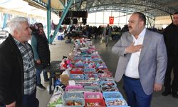 İnönü Belediye Başkanından kapalı pazaryerini ziyaret