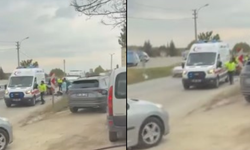 Eskişehir'de iki otomobil birbirine girdi: Yaralılar var