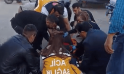 71 Evler Mahallesi'nde kaza: Yaralı sürücü için seferber oldular