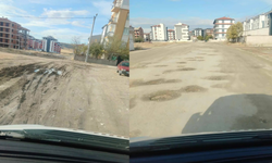 Eskişehir'de aylardır onarılmayan yollar vatandaşı isyan ettirdi