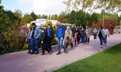 Özel bireyler Eskişehir'in önemli noktalarını ziyaret etti