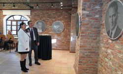 Tepebaşı’nda String Art Atatürk Sergisi sanatseverlerle buluştu