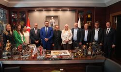 Başkan Ataç, Rodopi heyetini makamında ağırladı