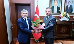 Vali Aksoy ve Müftü Gül bir araya geldi