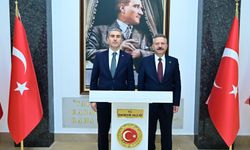 Vali Aksoy Uşak Valisi Aktaş ile bir araya geldi