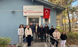 Halk Sağlığı Hizmetleri Başkanı Dr. Babur Mimtaş Sivrihisar'da incelemelerde bulundu