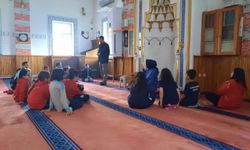 Eskişehir'de ilkokul öğrencilerinden Seyrantepe Camii buluşması